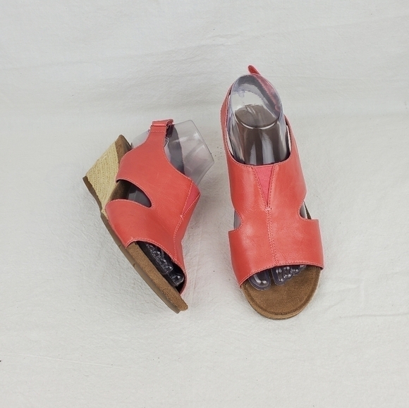 Aerosoles honey cake espadrille wedge sandals size 8M - Picture 2 of 10